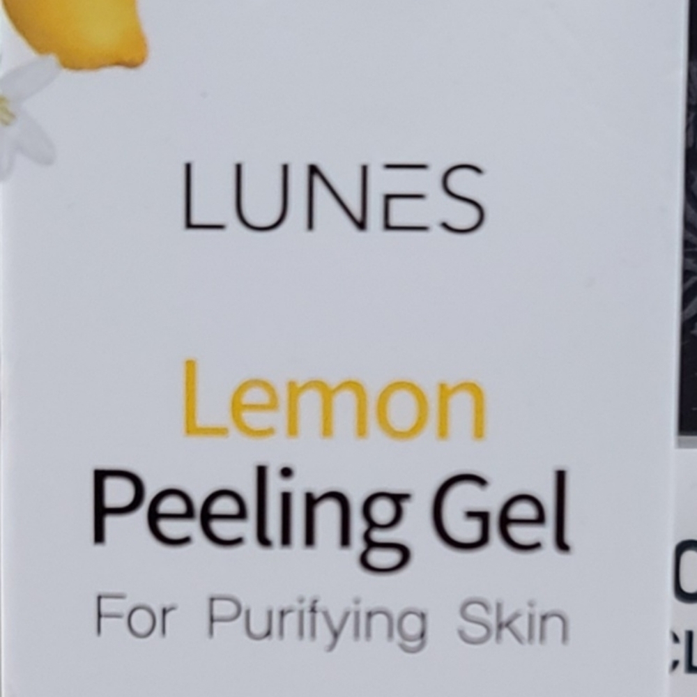 Lunes Lemon Peeling Gel For Purifying Skin